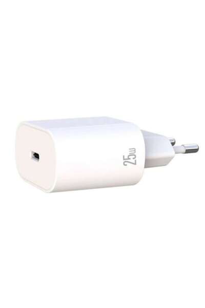 FONIX ElectroCharge Rush, Fast Charge USB-C Charger, 25W, 3A, White
