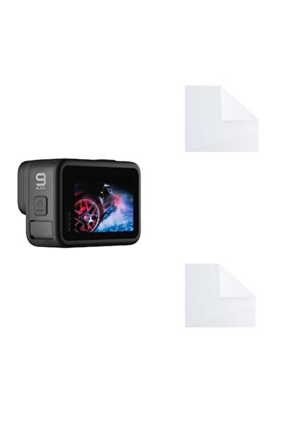 COMANDO Set protectie compatibil cu GoPro Hero 9, Focus Shield, 2 Folii de Silicon Rezistente pentru