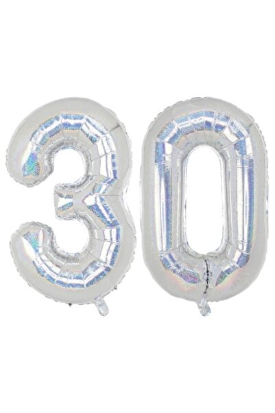 OEM Set 2 baloane folie, ESB, holografice, 100 cm, aniversare 30 de ani