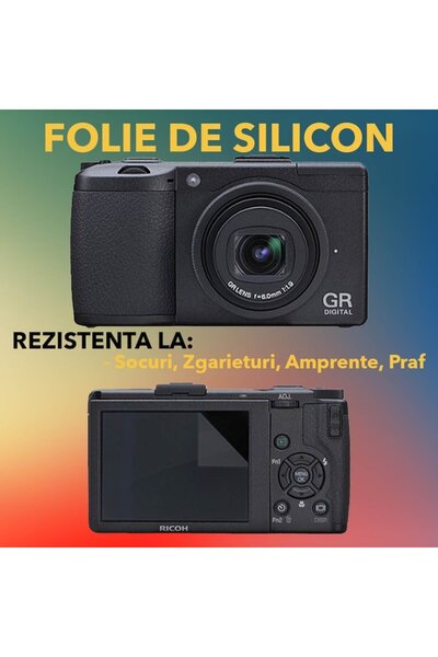 COMANDO Protection set compatible with Ricoh GR Digital III, Focus Shield