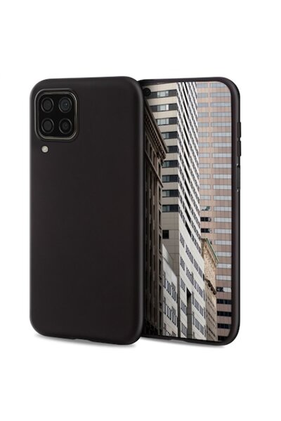 MOOZY Силиконов калъф, Moozy, за Huawei P40 Lite, черен, с микрофибърна подплата