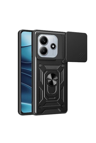 FONIX Калъф за телефон, съвместим с Xiaomi Redmi Note 14 5G, Rugged Shield Le...