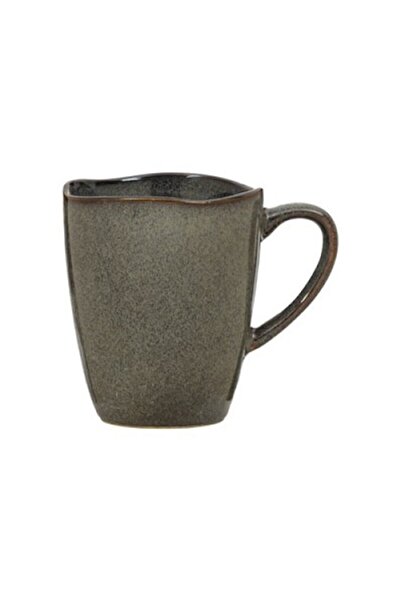 OEM Керамична чаша сиво-зелена 380 мл