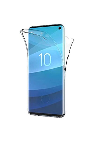 FONIX Θήκη 360 μοιρών συμβατή με Samsung Galaxy S10, Διαφανής μπροστινή και π...