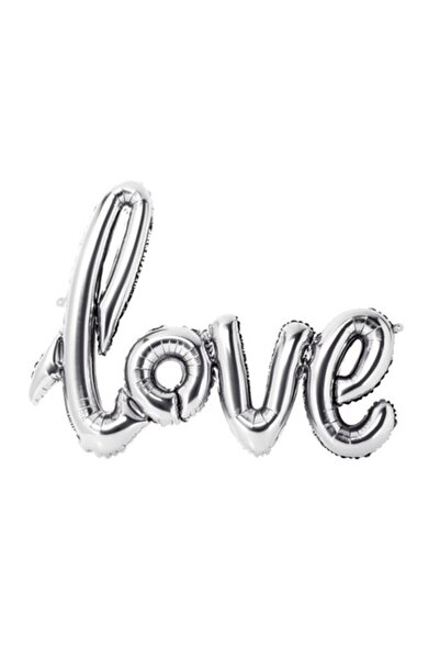 OEM Balon folie love silver 80Cm