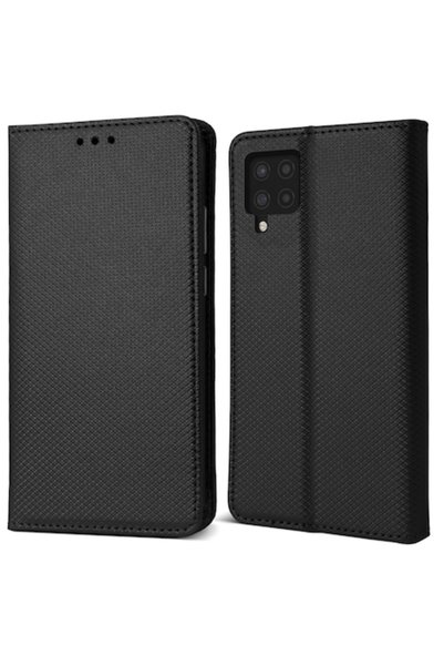MOOZY Husă de telefon, Moozy, cu clapă, Samsung Galaxy A42 (5G), neagră, piel...