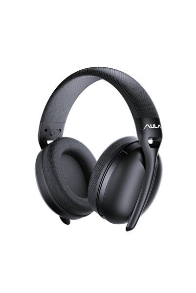 Aula سماعة اولا لا سلكي S6 Ultra Light Gaming Headset Wireless – لون أسود