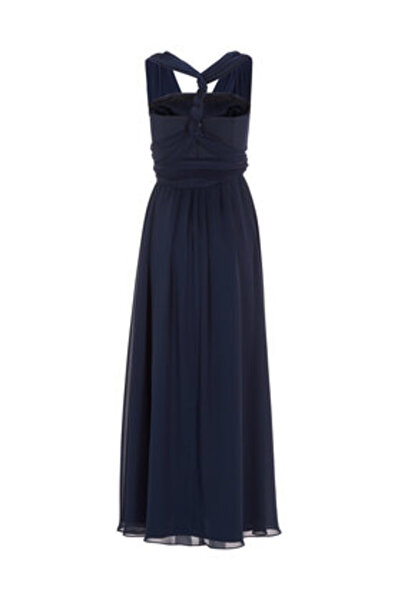 Swing Γυναικείο βραδινό φόρεμα 5AI14200 Μπλε σκούρο