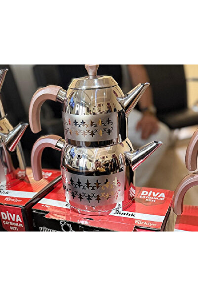 Yıldız çelik Diva indüksiyon taban satenli mini çaydanlık 2,25lt