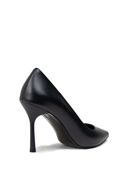 Deery Women's Navy Blue Stiletto Heeled Shoes