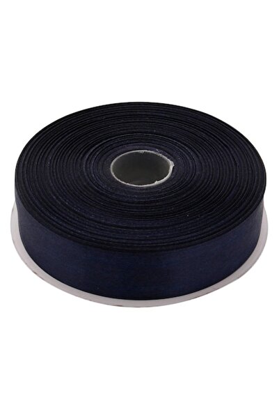 Creativ Deco Plus Panglică de satin, lățime 2,5 cm, bleumarin, rolă 22 m