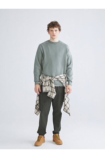 LC Waikiki Ανδρικό πλεκτό πουλόβερ με λαιμόκοψη New Season