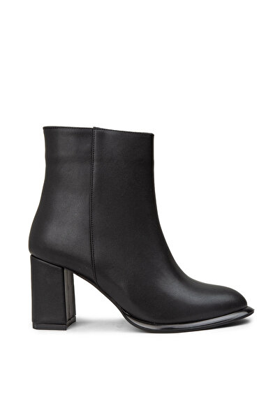 Deery Γυναικείες μαύρες μπότες με φερμουάρ