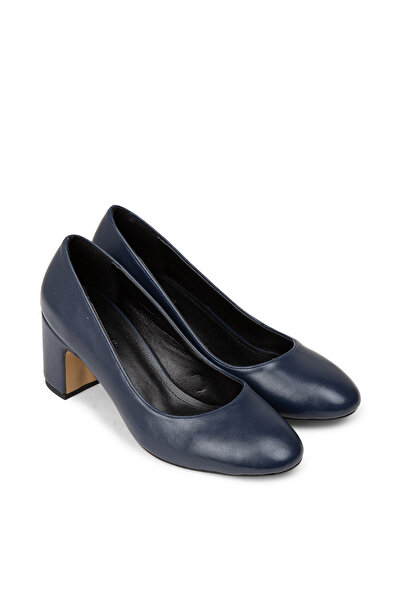 Deery Women's Navy Blue Daily Heeled Shoes