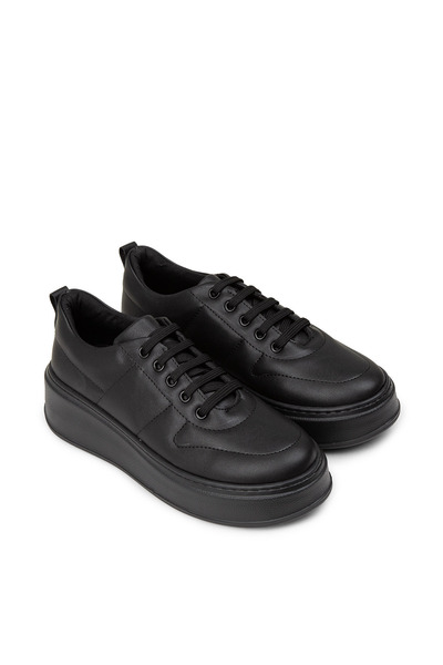 Deery Women's Black Sneaker Shoes