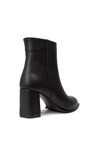 Deery Γυναικείες μαύρες μπότες με φερμουάρ