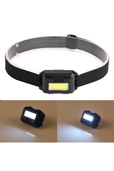 OEM Headlamp LED COB 10W with batteries 3xAAA, ideal for fishing, camping, cycling, outdoor, Blue