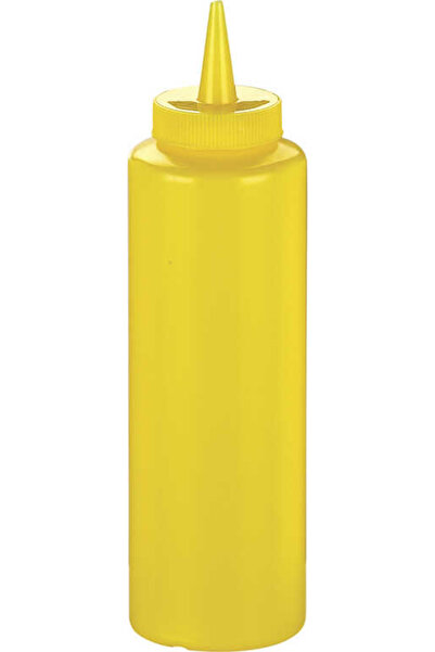 ZTF PLASTİK 250 ml Sarı Fişek Uçlu Sosluk,ketçap şişesi,mayonez şişesi,hardal...