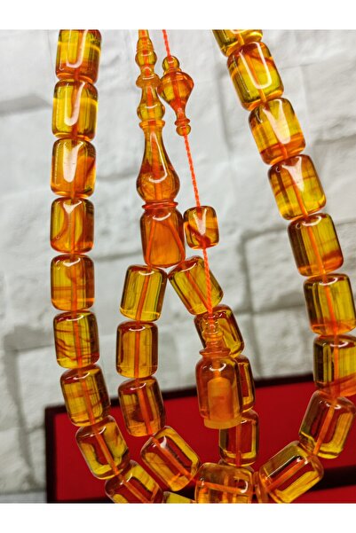 Tasarım Mesut Elma Usta İşçilikli Blok Zar Kehribar Hokka Kapağı Benzetmesi