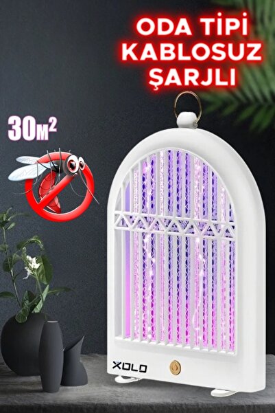 xolo Pencere Tipi Kablosuz Şarjlı Oda Tipi Sinek Öldürücü Lamba 10W Asılabili...
