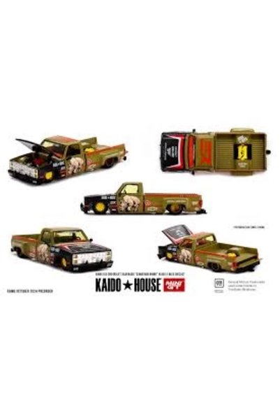 gnsstore MİNİ GT 1/64 CHEVROLET SİLVERADO “SUMATRAN RHİNO”