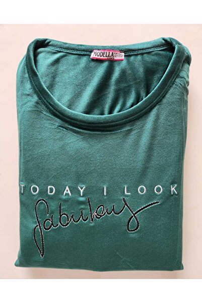 Modella Life Velvet Battal Size Mother Pajama Set 224