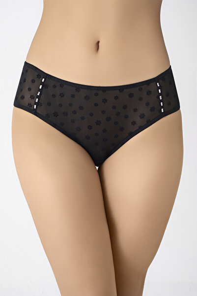 Ay&Min Women's Stone Tulle Slip Panties