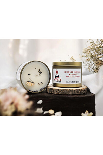 Fresh Candles Lumanare Parfumata Cascada Ascunsa 100ml, metal