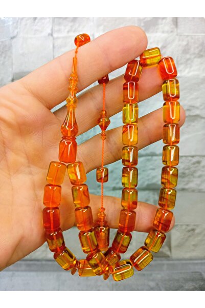 Tasarım Mesut Elma Usta İşçilikli Blok Zar Kehribar Hokka Kapağı Benzetmesi