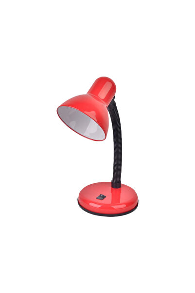 Klaus Lamp with E27 Socket, Plastic, 2m Cable, Red Color, 220V Power Supply (20)