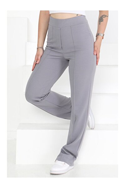 LC Waikiki Çimalı Spor Pantolon Gri - 27353