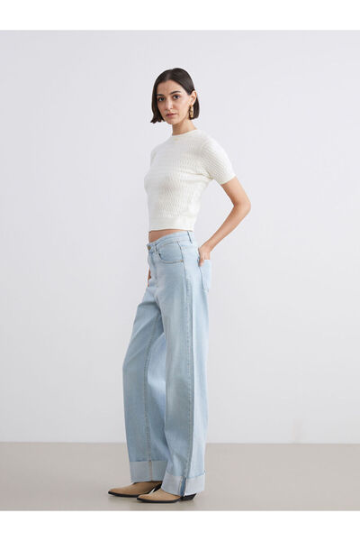 LC Waikiki Create Your Style from Uzg Store |   Straight Fit Women's Jean Pants