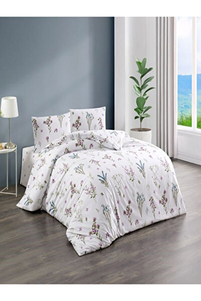 Bikaya Home طقم غطاء لحاف مزدوج من كريستال رانفورس |   100% قطن |   57 تيل | ...