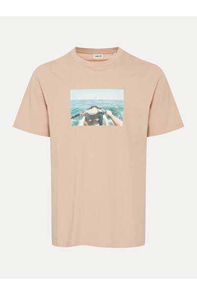 Solid Ανδρικό T-Shirt 21108237 Πορτοκαλί