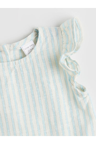 LC Waikiki Ruffled Baby Girl Muslin Blouse and Pants