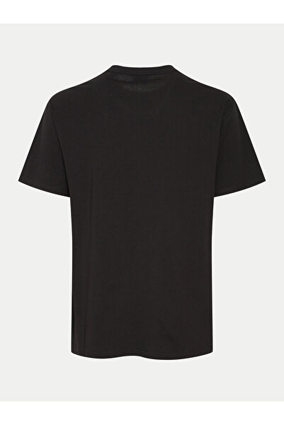 Solid Ανδρικό T-Shirt 21108237 Μαύρο