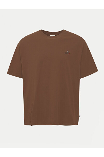 Solid Ανδρικό T-Shirt 21108333 Μαύρο