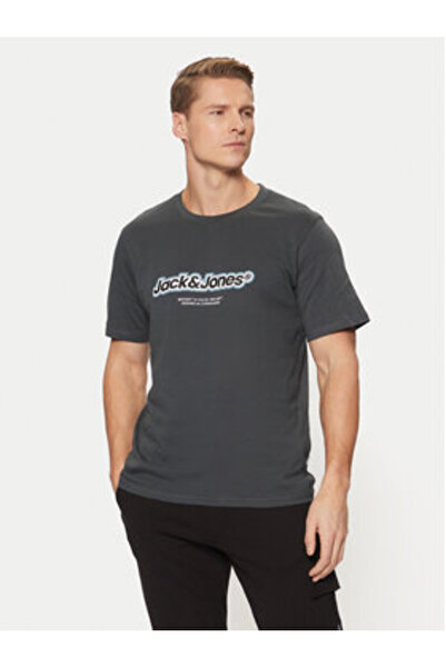 Jack & Jones Ανδρικό T-Shirt Jack Jones 12265740 Πράσινο