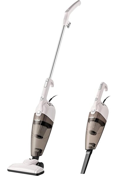 Generic مكنسة كهربائية 2 في 1 محمولة باليد، سلك بطول 5 أمتار، خفيفة الوزن، قوية، 600 واط، 16000 باسكال، شفط