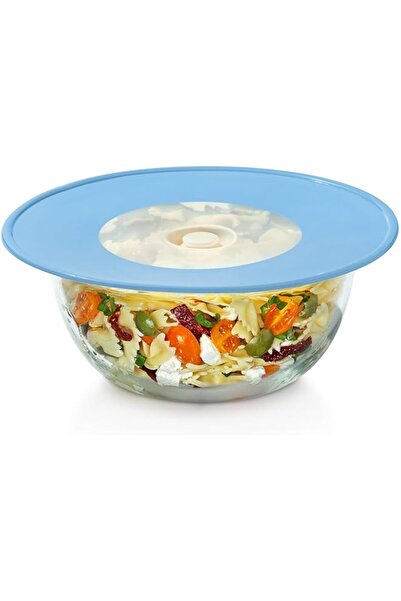 Generic غطاء OXO Good Grips كبير قابل لإعادة الاستخدام مقاس 11 بوصة - أزرق