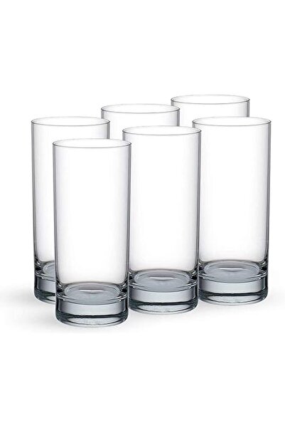 Generic Ocean San Marino Hi Ball Glasses - Clear, 290Ml, Set Of 6, Mocktail or Cocktail Glass