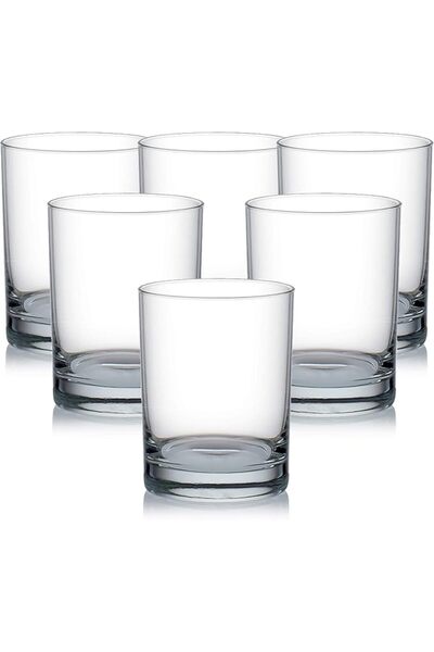 Generic Ocean San Marino Double Rock Glass, Set Of 6, Clear, 385 Ml, B00414, Rock Glass, Double Rock Glass,