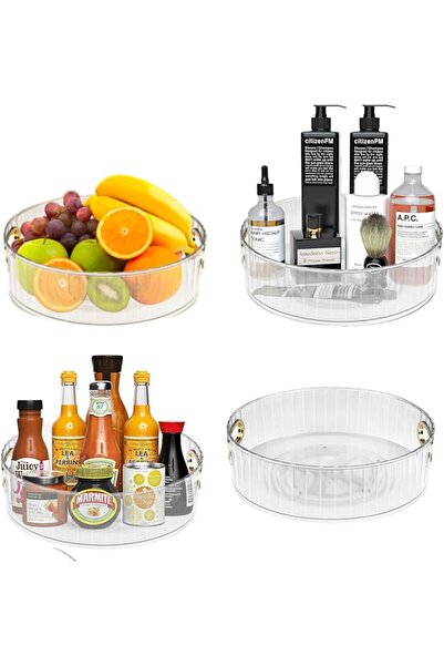 Generic 1 Pack Lazy Susan Turntable Organizer Rotates 360 Degrees, Spice Rack...