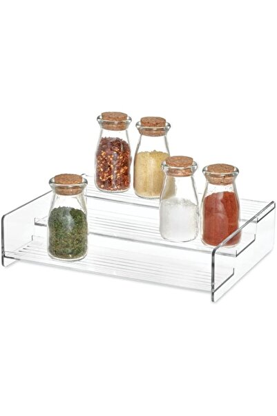 Generic رف منظم للخزائن من إنترديزاين لين يو إس - تخزين لأسطح المطبخ أو المخزن أو الحمام، نظيف