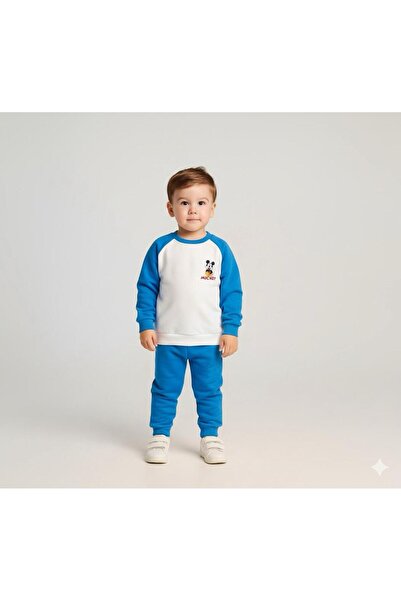 organic kids ŞIK KAREKTERLİ ERKEK ÇOCUK KIŞLIK ŞARDONLU PAMUKLU ALT ÜST TAKIM