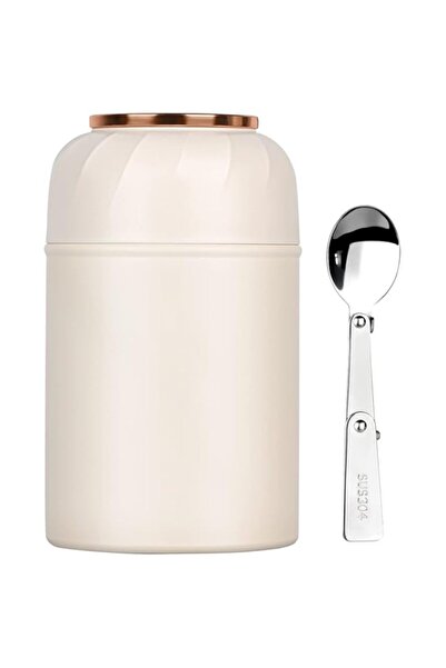 Generic TERRIFI 17oz Insulated Thermoses for Hot Food, Leak-Proof Container with Foldable Fork & Spoon, Port