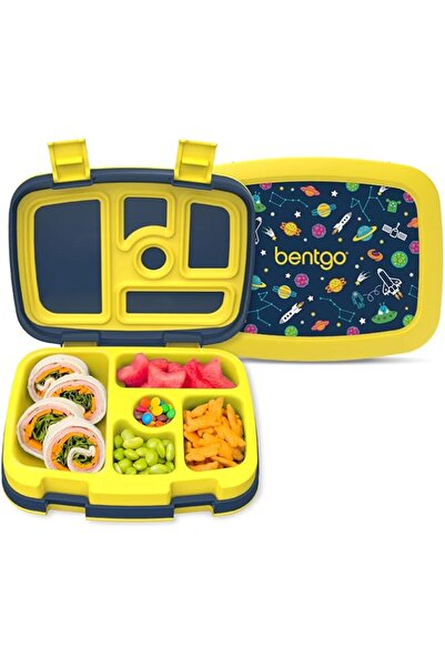 genric صندوق غداء للأطفال من Bentgo® Kids Prints، مقاوم للتسرب، بتصميم بينتو،...