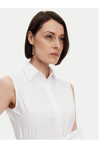 Silvian Heach Γυναικείο Φόρεμα-Πουκάμισο GPP25450VE Λευκό