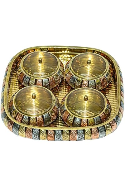 genric حاويات تخزين فولاذية من كويسيرا (20 سم، 4 أوعية وصينية)