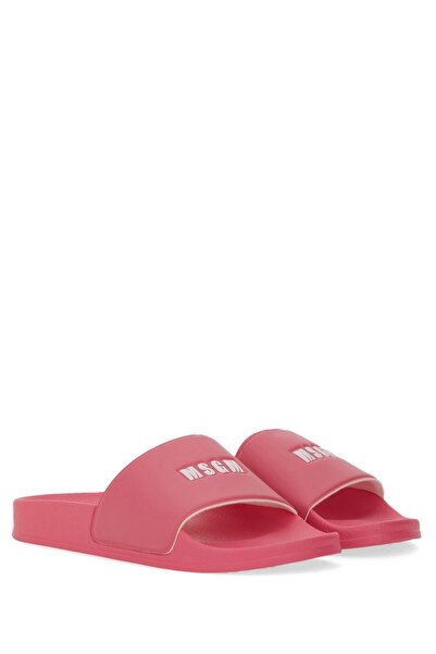 MSGM Sandale cu toc și logo